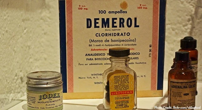 Demerol for pain relief