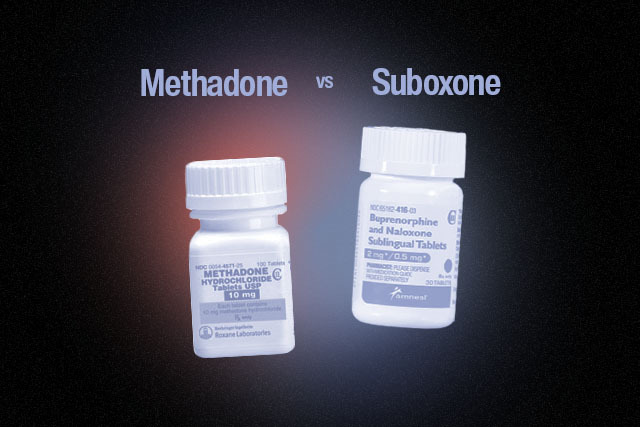 methadone vs suboxone